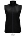 Dames Softshell Bodywarmer Sols Race zwart
